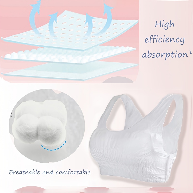 2 szt. Jednorazowe biustonosze – Nursing Bra Sleep recenzja i cena