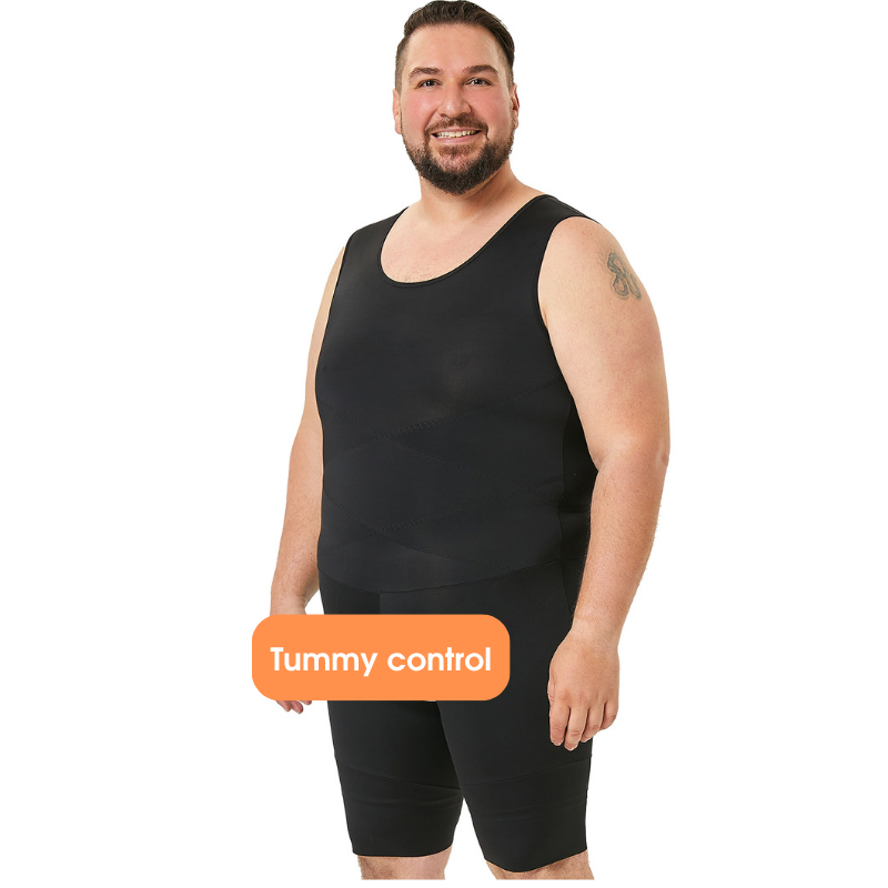 Męskie body modelujące sylwetk – Shapewear Bodysuit Firm recenzja i cena
