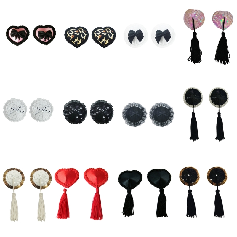 Damskie cekiny frędzle pasty B – Nipple Cover Pasties recenzja i cena